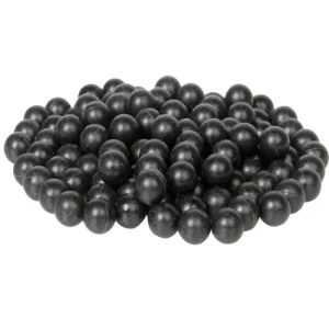 PALLE PLASTICA CAL. 50 NERE CONF 250PZ